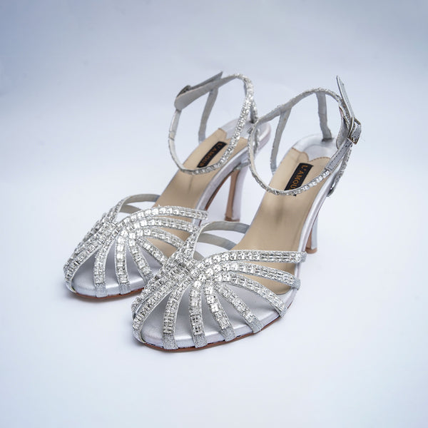 Magnafique Heels - Silver