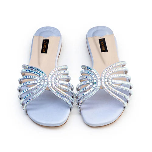 Magnafique Light Blue Flats